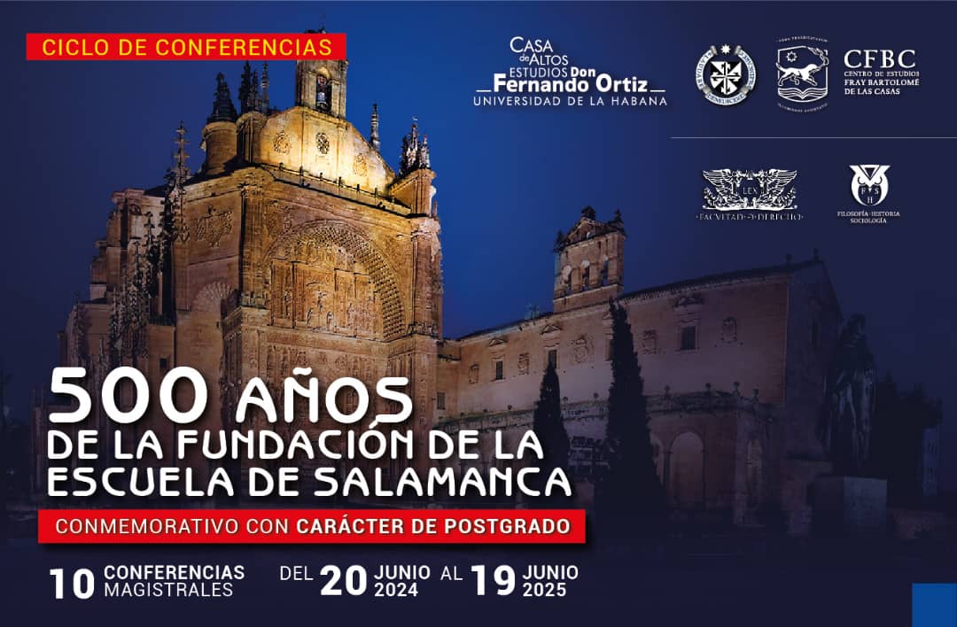 Imagen Ciclo de conferencias conmemorativo a los 500 años de la fundación de La Escuela de Salamanca
