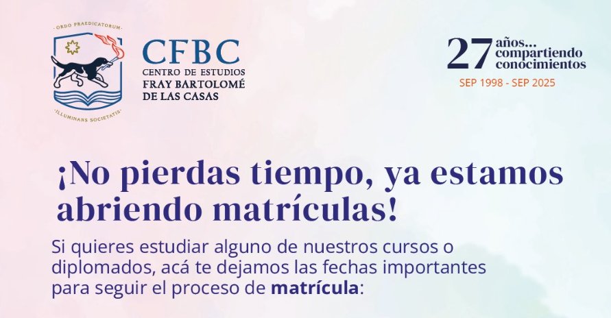 Matrículas 2025